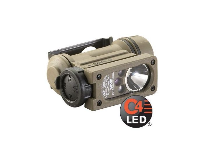 LAMPE STREAMLIGHT SIDEWINDER COMPACT II MILITAIRE - AVEC CLIP DE