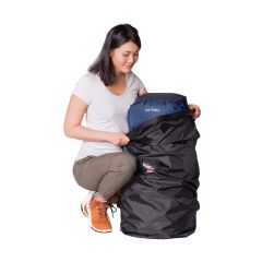 SCHUTZSACK UNIVERSAL - Housse Tatonka pour sac à dos jusqu'à 85L - 100 x 40 x 29 cm - Noir