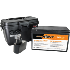 BATTERIE 12V SPYPOINT - CHARGEUR ET BOITIER