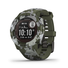 Montre gps multi-fonction Garmin instinct solar - Lichen Camo