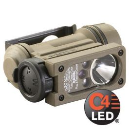 Lampe Streamlight sidewinder compact II militaire - avec clip de